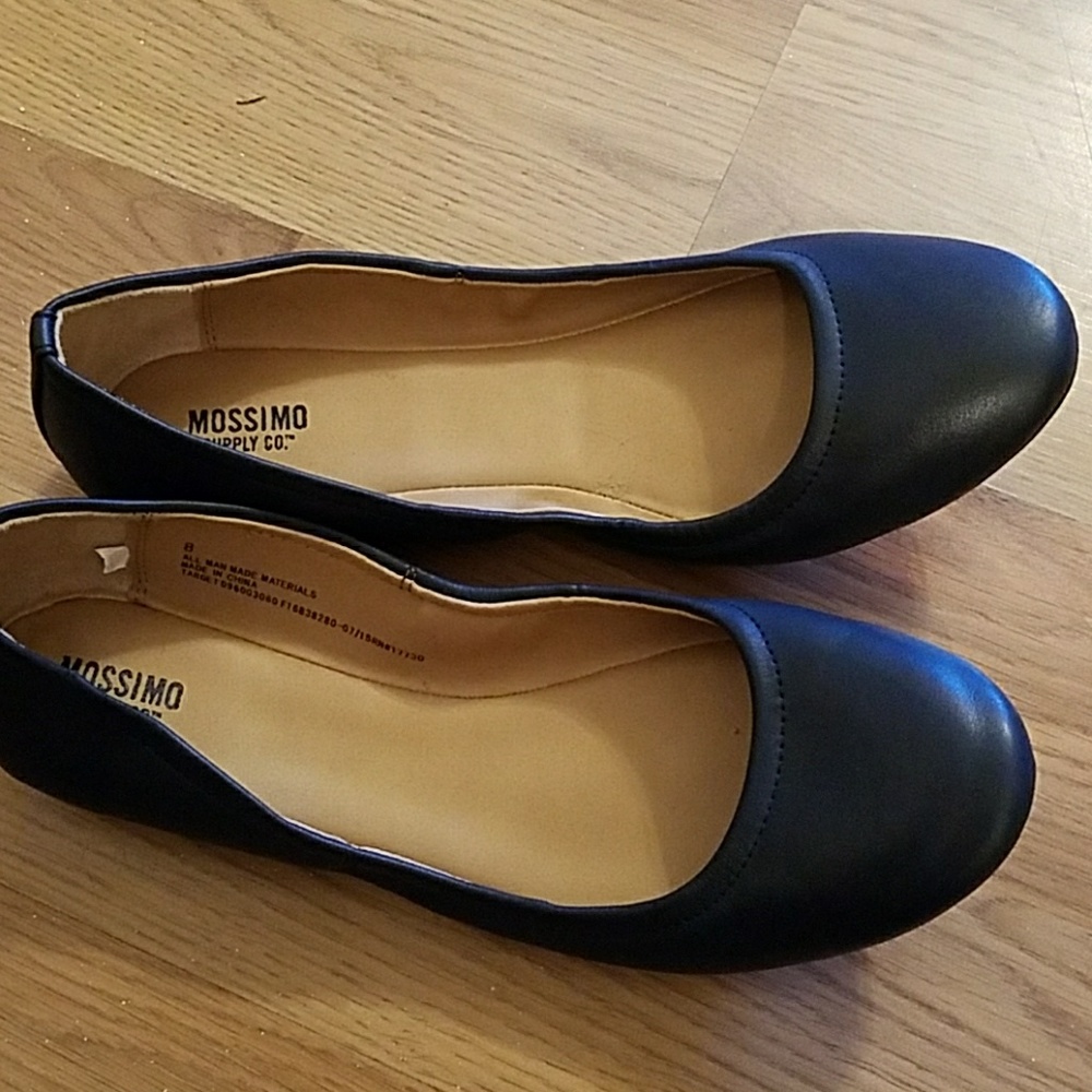 Mossimo navy blue ballet flats